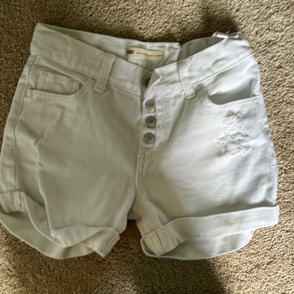 levi girlfriend shorty short size 12